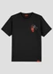 Based. - Camiseta Meia Malha Estampa Frente e Costas Bege - variação: Preto