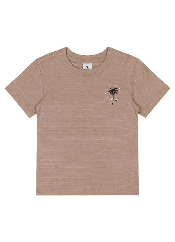 Quimby - Camiseta Meia Malha Flamê Marrom 4