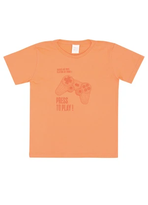 Pulla Bulla - Camiseta Meia Malha Laranja - PULLA BULLA