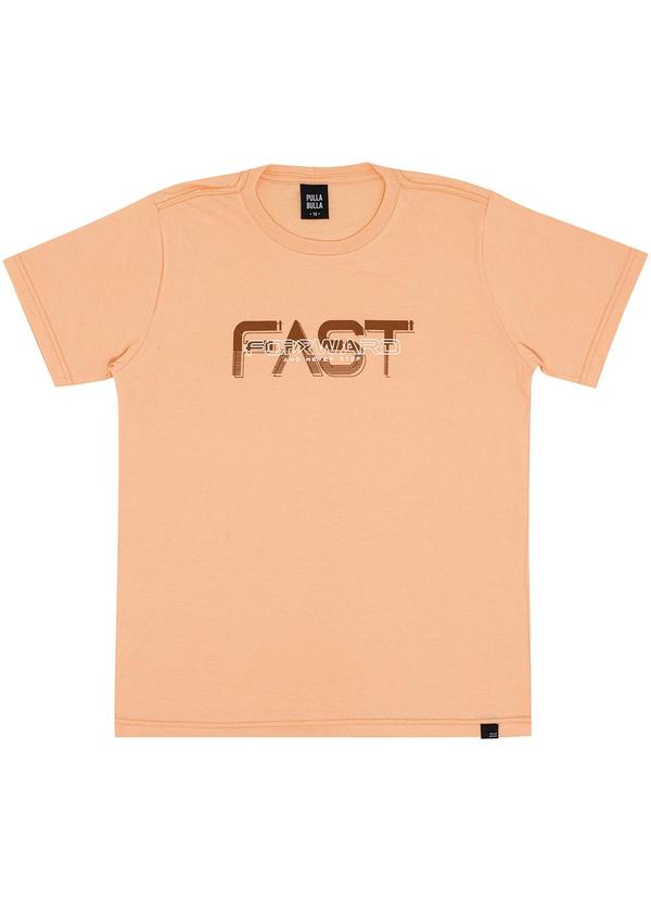 Pulla Bulla - Camiseta Meia Malha Laranja