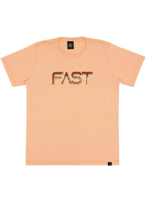 Pulla Bulla - Camiseta Meia Malha Laranja