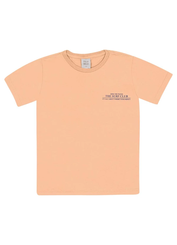 Pulla Bulla - Camiseta Meia Malha Laranja