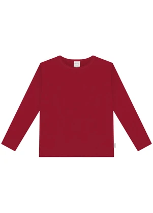 Alakazoo - Camiseta Meia Malha Penteada Vermelho - ALAKAZOO