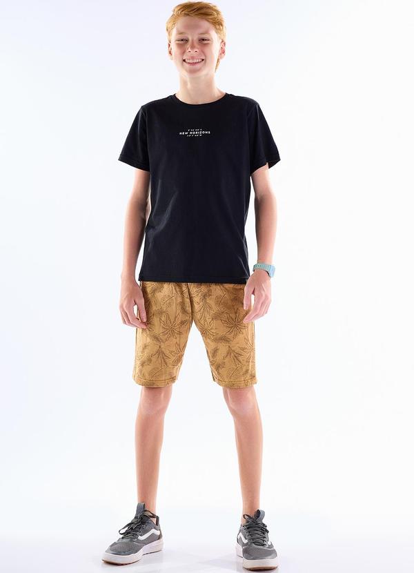 Pulla Bulla - Camiseta Meia Malha Preto 2