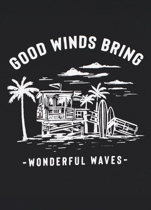 Pulla Bulla - Camiseta Meia Malha Preto 3