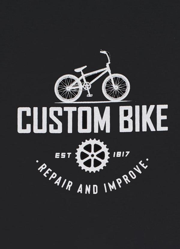 Pulla Bulla - Camiseta Meia Malha Preto 4