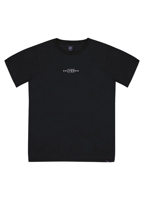 Pulla Bulla - Camiseta Meia Malha Preto