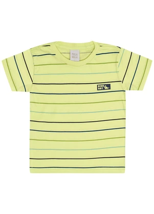 Pulla Bulla - Camiseta Meia Malha Verde - PULLA BULLA