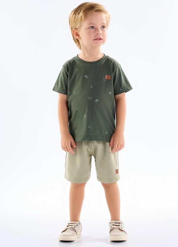 Pulla Bulla - Camiseta Meia Malha Verde 2