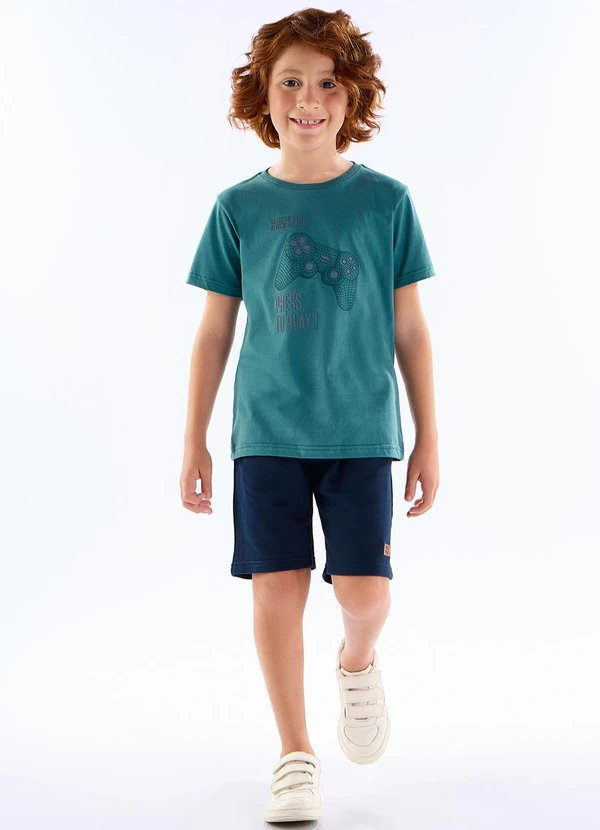 Pulla Bulla - Camiseta Meia Malha Verde 2