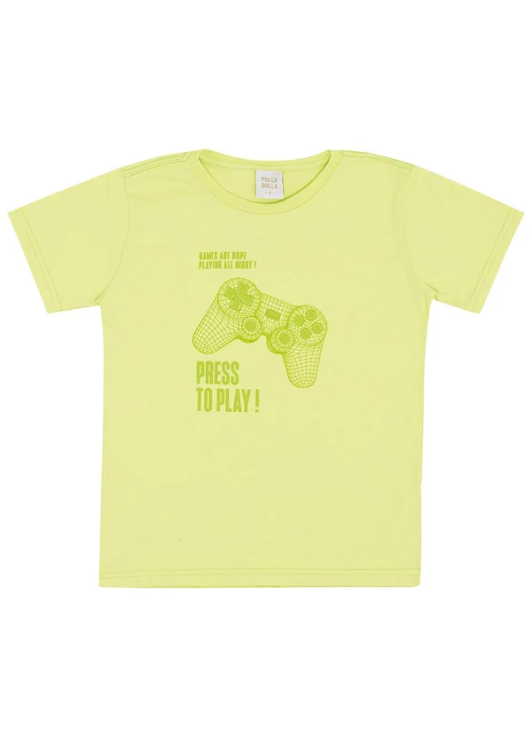 Pulla Bulla - Camiseta Meia Malha Verde