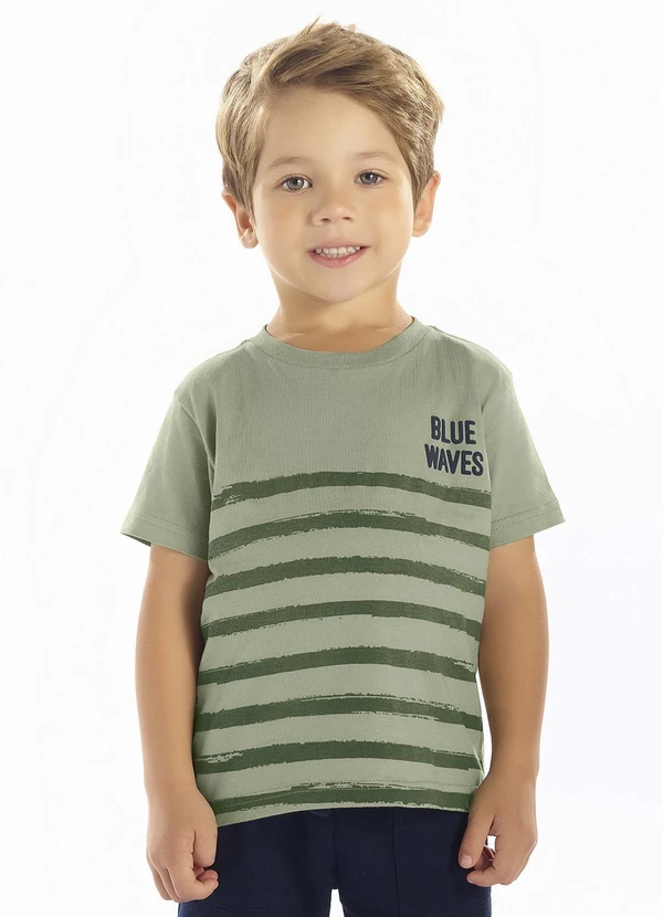 Pulla Bulla - Camiseta Meia Malha Verde