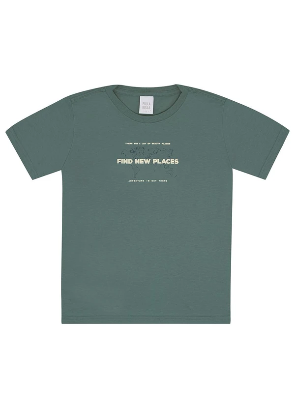Pulla Bulla - Camiseta Meia Malha Verde