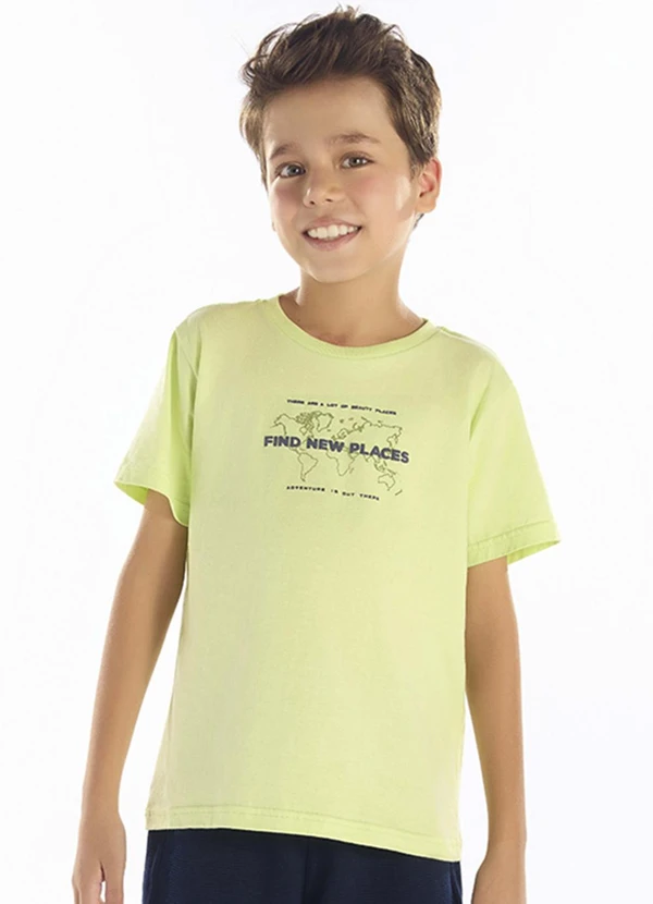 Pulla Bulla - Camiseta Meia Malha Verde