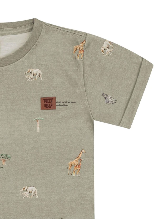 Pulla Bulla - Camiseta Meia Malha Verde 4