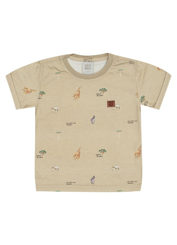 Pulla Bulla - Camiseta Meia Malha Verde