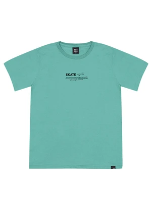 Pulla Bulla - Camiseta Meia Malha Verde - PULLA BULLA