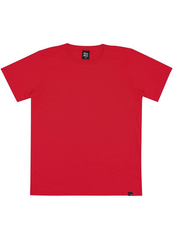 Pulla Bulla - Camiseta Meia Malha Vermelho