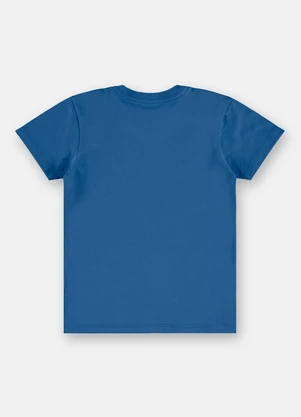 Up Baby - Camiseta Menino Algodão Azul - UP BABY