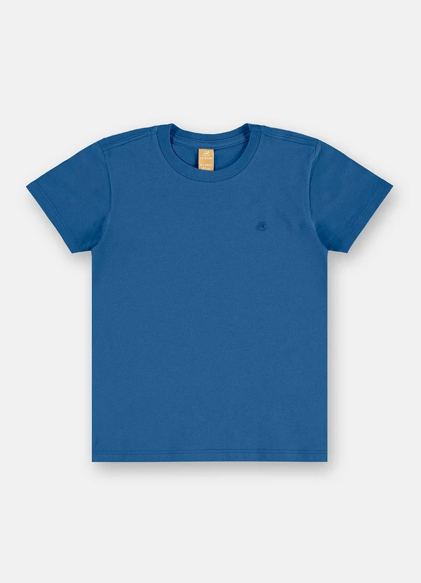 Up Baby - Camiseta Menino Algodão Azul