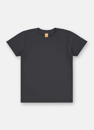 Up Baby - Camiseta Menino Algodão Cinza - UP BABY