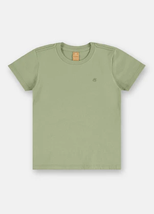 Up Baby - Camiseta Menino Algodão Verde - UP BABY