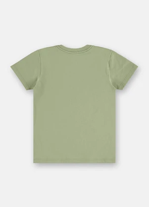 Up Baby - Camiseta Menino Algodão Verde - UP BABY