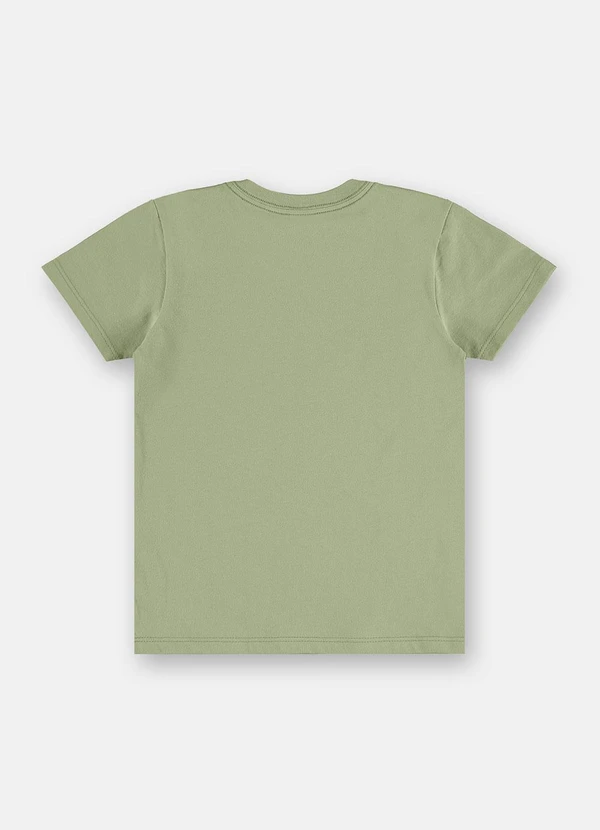 Up Baby - Camiseta Menino Algodão Verde 2