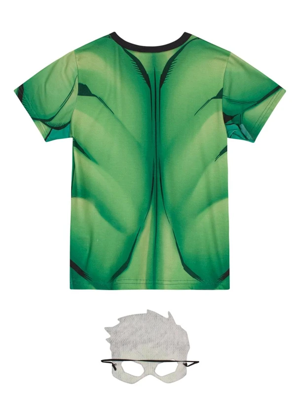 Brandili - Camiseta Menino com Máscara Verde 6