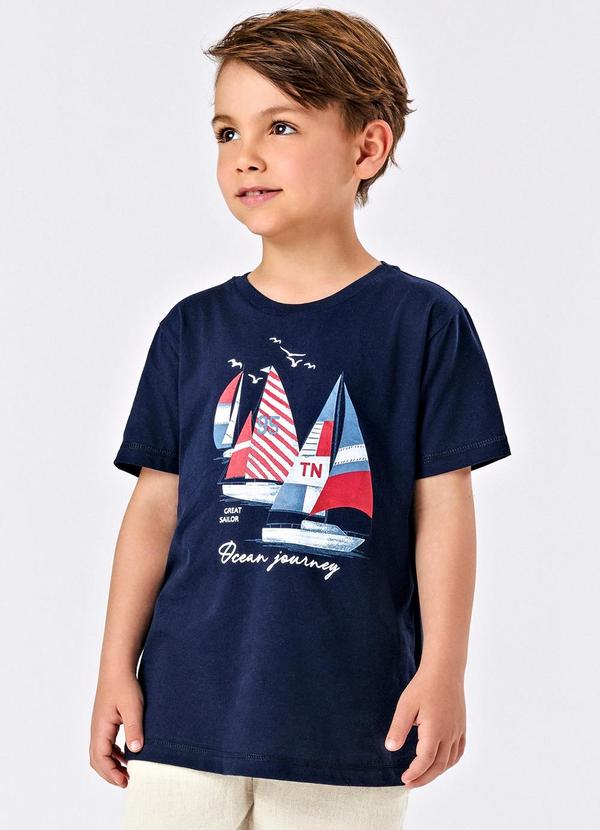Trick Nick - Camiseta Menino Cotton Azul