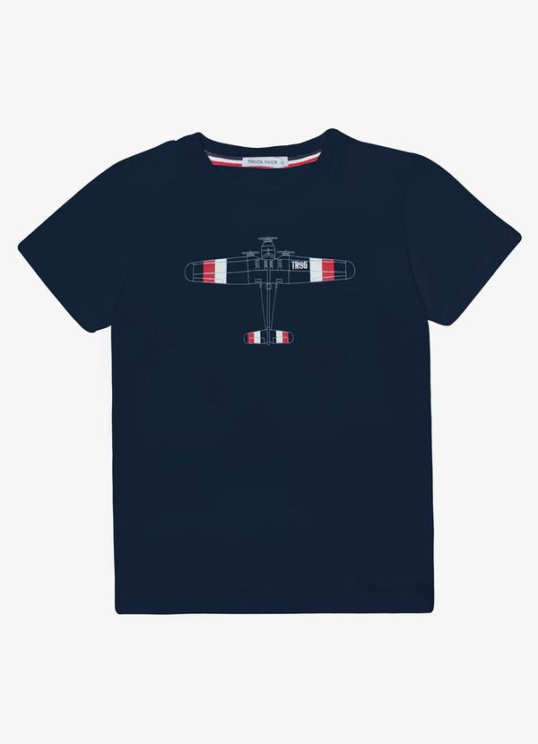 Trick Nick - Camiseta Menino Cotton Azul