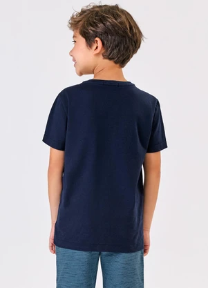 Trick Nick - Camiseta Menino Cotton Azul - TRICK NICK