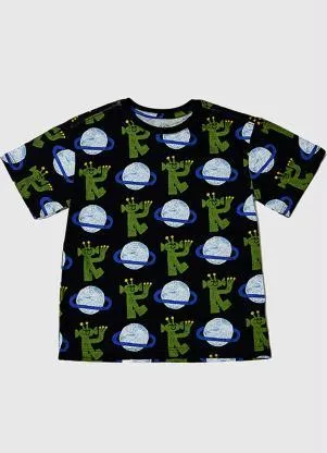 Bento - Camiseta Menino de Malha Camarada Preto - BENTO