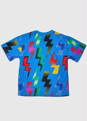 Bento - Camiseta Menino de Malha Eletrika Azul - BENTO