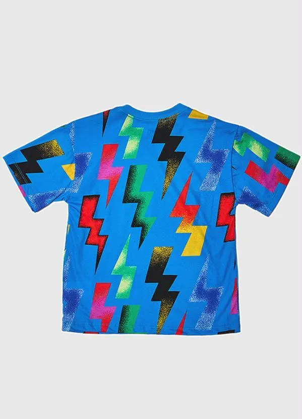 Bento - Camiseta Menino de Malha Eletrika Azul 2