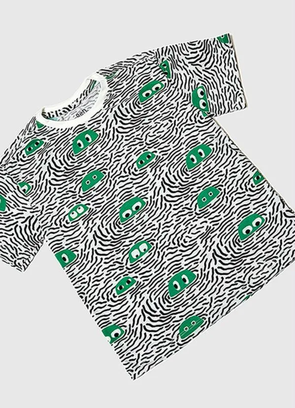 Bento - Camiseta Menino de Malha Zoio Branco 3