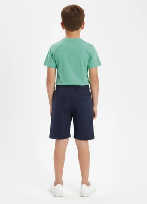Multimarcas - Camiseta Menino em Malha Verde - MULTIMARCAS