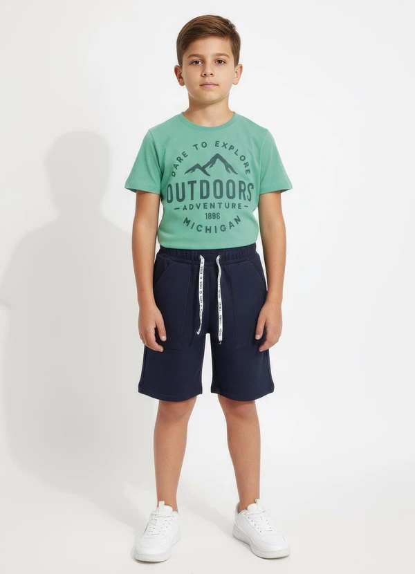 Multimarcas - Camiseta Menino em Malha Verde 4