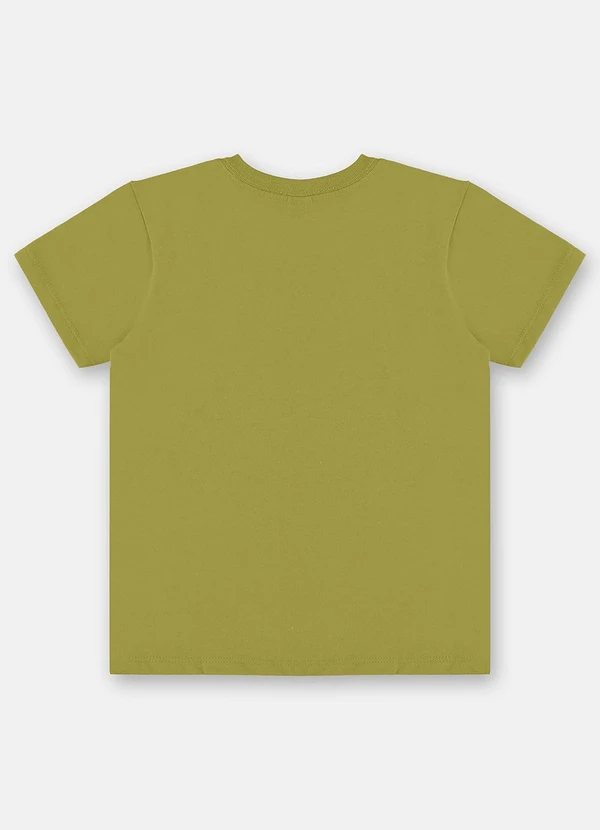 Up Baby - Camiseta Menino em Meia Malha Verde 2