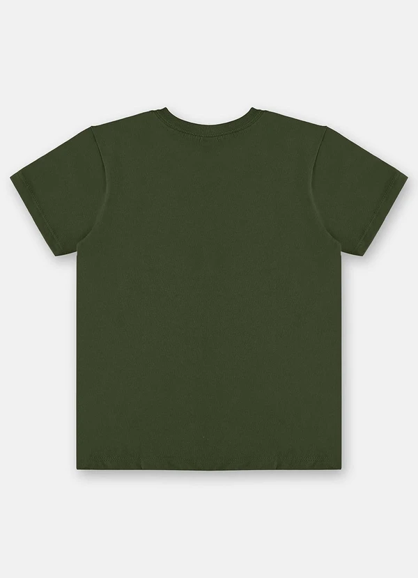 Up Baby - Camiseta Menino em Meia Malha Verde 2