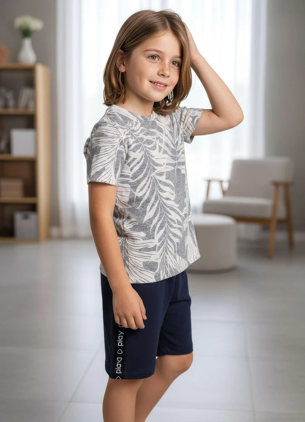 Multimarcas - Camiseta Menino Estampado Cinza 5