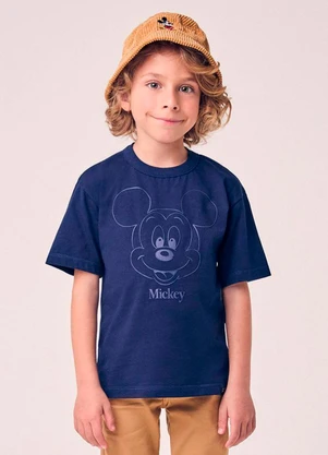 Youccie - Camiseta Menino Infantil Básica do Mickey - YOUCCIE