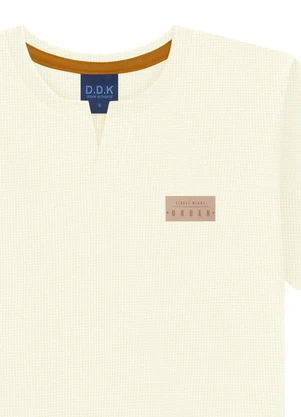 Ddk - Camiseta Menino Infantil Branco - DDK