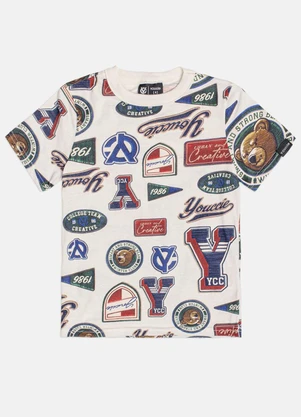 Youccie - Camiseta Menino Infantil Estampada - YOUCCIE