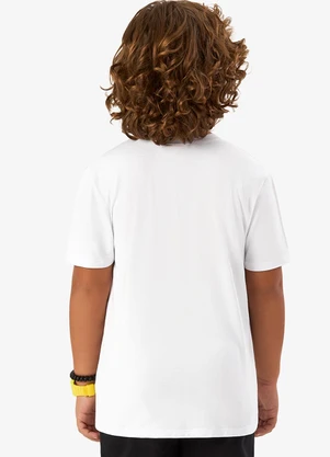 Rovi Kids - Camiseta Menino Manga Curta Branco - ROVI KIDS