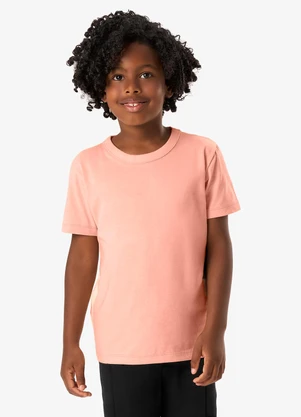 Rovi Kids - Camiseta Menino Manga Curta Rosa - ROVI KIDS