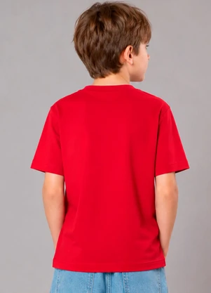Rovi Kids - Camiseta Menino Manga Curta Vermelho - ROVI KIDS