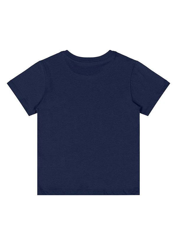 Quimby - Camiseta Menino Meia Malha Azul 2