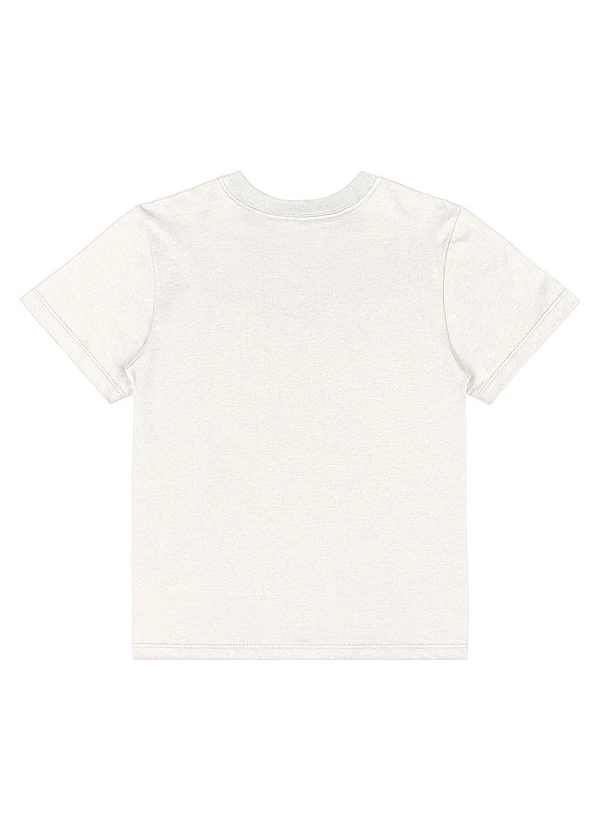 Quimby - Camiseta Menino Meia Malha Bege 4