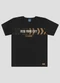 Reirex - Camiseta Menino Meia Malha Estampada Preto - variação: Preto